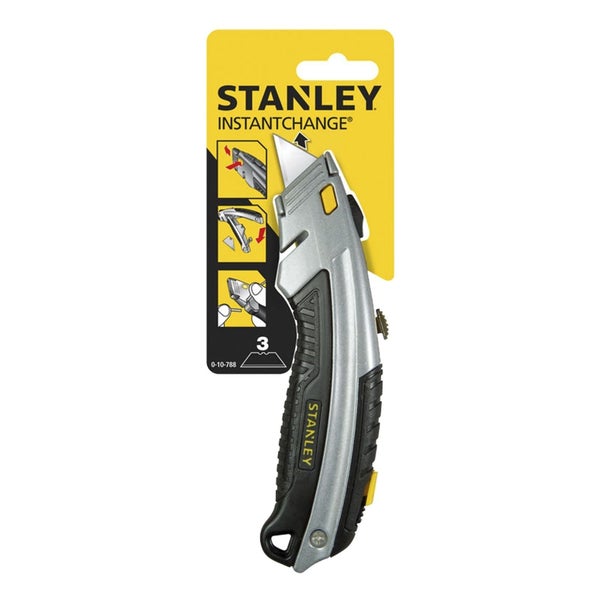 Stanley Cuttermesser mit Sofortwechselklinge in Verpackung