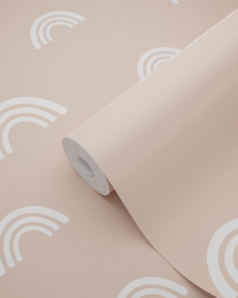 Rolle Tapete mit Regenbogenmuster