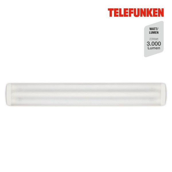 Telefunken Logo, LED-Wannenleuchte, 23 Watt, 3000 Lumen.