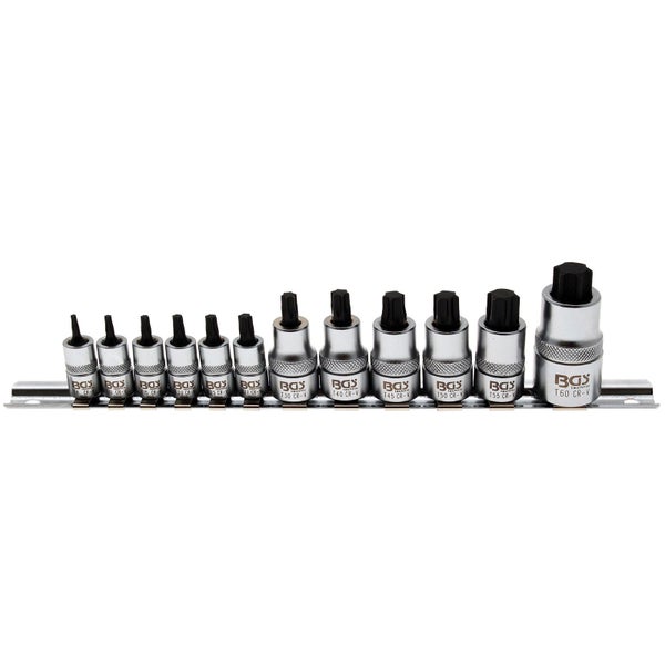 BGS Bit-Einsatz-Satz extra kurz T-Profil (für Torx) T8 - T60 12tlg. - 5098