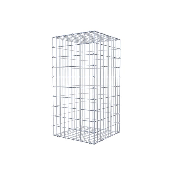 Gabione 100 cm x 50 cm x 50 cm (L x H x T), Maschenweite 5 cm x 10 cm, C-Ring