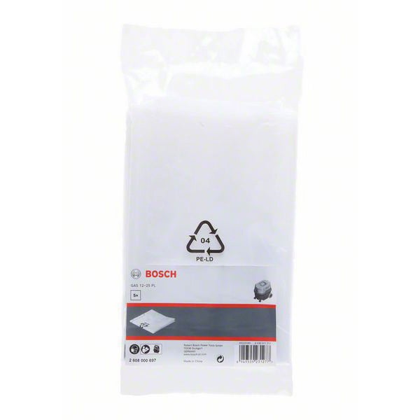 Bosch Staubsaugerbeutel GAS 12-25 PL im Paket