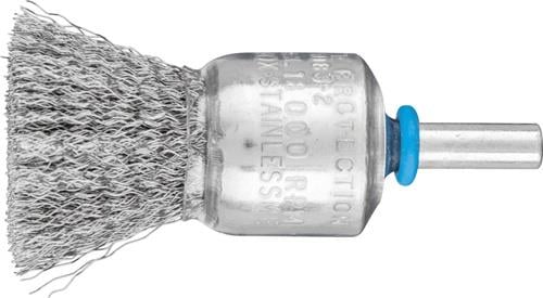 Drahtbürstenaufsatz aus Edelstahl