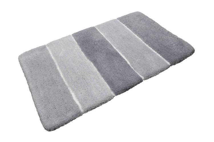 Badteppich Grau Silber Rio Marina Homie Living 70x120 cm