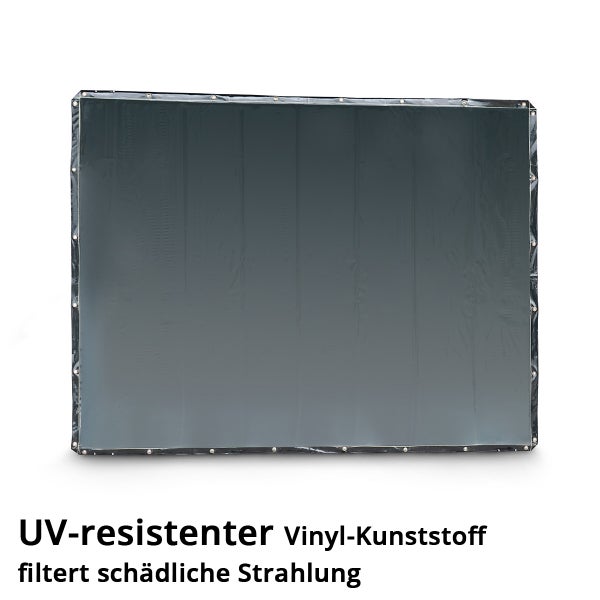 Vinyl Sichtschutz mit Ösen