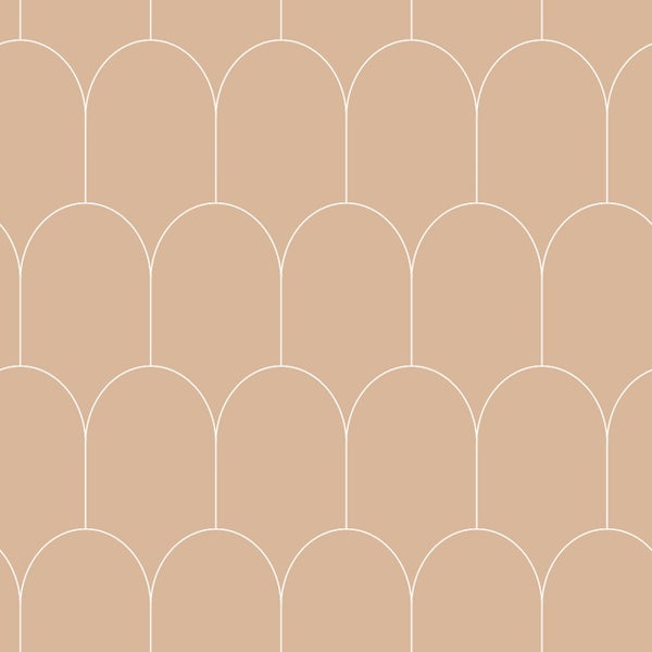 Geometrisches Tapetenmuster mit Bögen