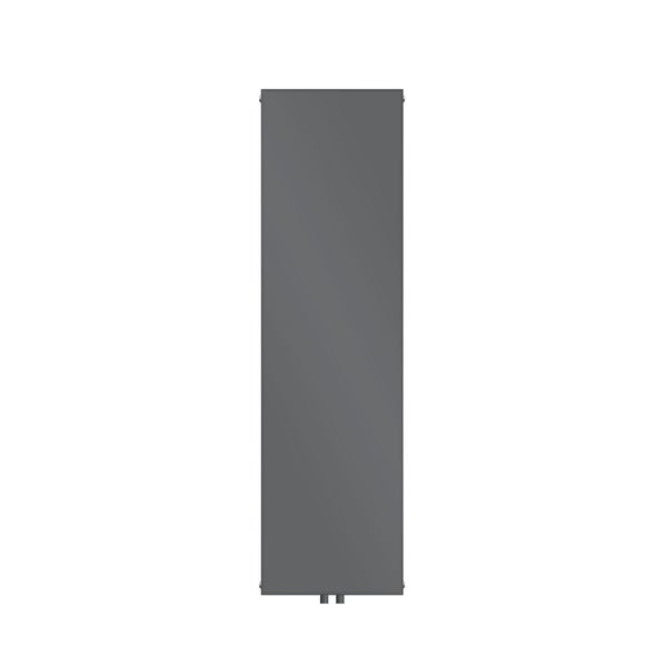 ML-Design Badheizkörper 1600x452 mm Anthrazit Flach Einlagig Design Heizkörper Mittelanschluss Vertikal Planheizkörper glatte Vorderseite Vertikalheizkörper Paneelheizkörper Flachheizkörper  Heizwand