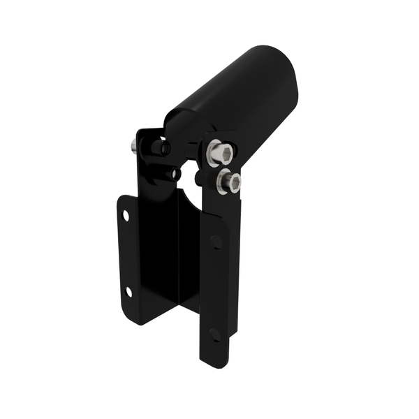 Schwenkbarer Wandspot aus Metall mit Schrauben zur Montage