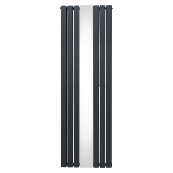 Heizkörper mit Spiegel - 1800mm x 565mm - Anthrazitgrau