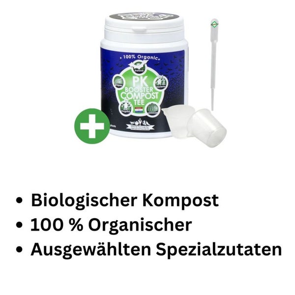 BioTabs PK Booster Compost Tea 2 Kg – Kompost Tee für kräftiges Wachstum & gesundes Bodenklima
