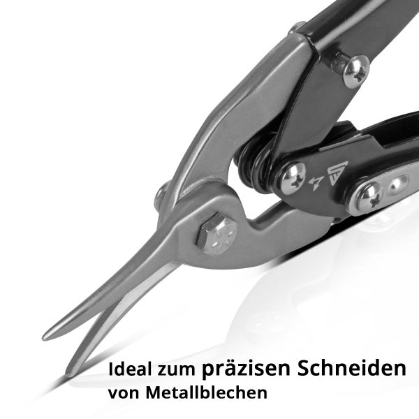 Blechschere linker Schnitt Metallschere zum professionellen Schneiden