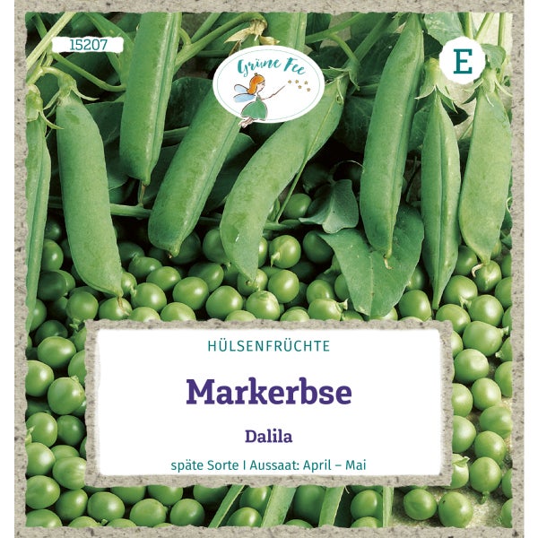 Markerbse spät & niedrig Dalila Samen von Grüne Fee
