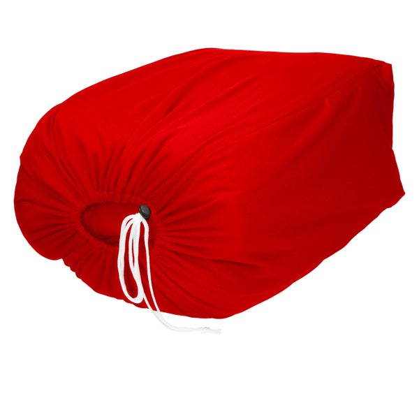 ECD Germany Autoabdeckung Indoor Kombi M 405 x 155 x 125 cm, Stretch Soft Satin, Rot, Atmungsaktiv, Staub- und Schmutzabweisend, Abdeckplane Autoplane Autogarage Ganzgarage Schutzdecke Schutzhülle