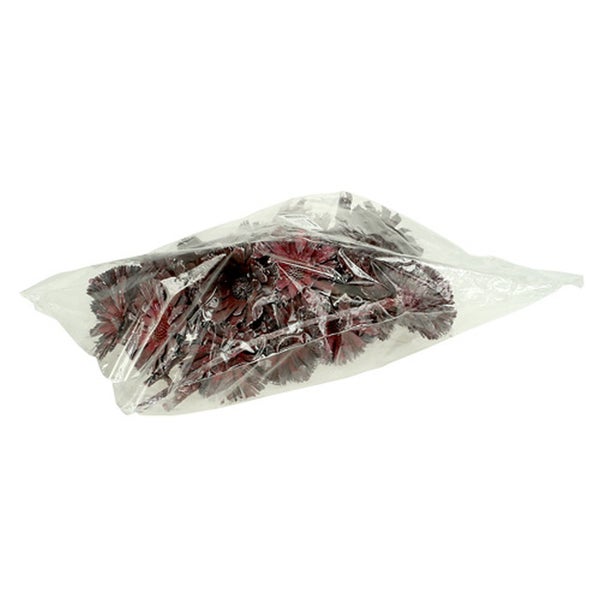 Verpackung rote Chrysanthemen