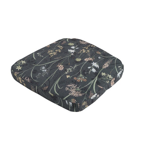 Sitzkissen Wicker Donna grau Canvas Eco+ - ca. 48x48 cm - 4er-Set