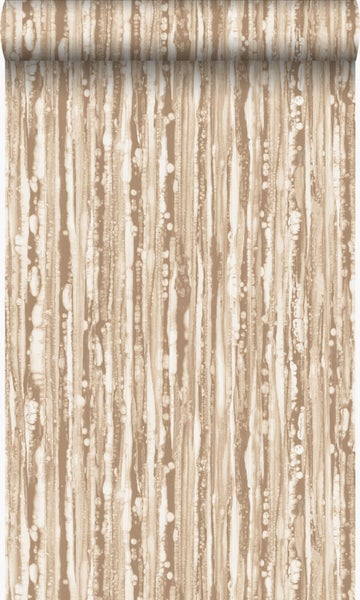 Origin Wallcoverings Tapete Streifen Bronze - 53 cm x 10,05 m - 347217