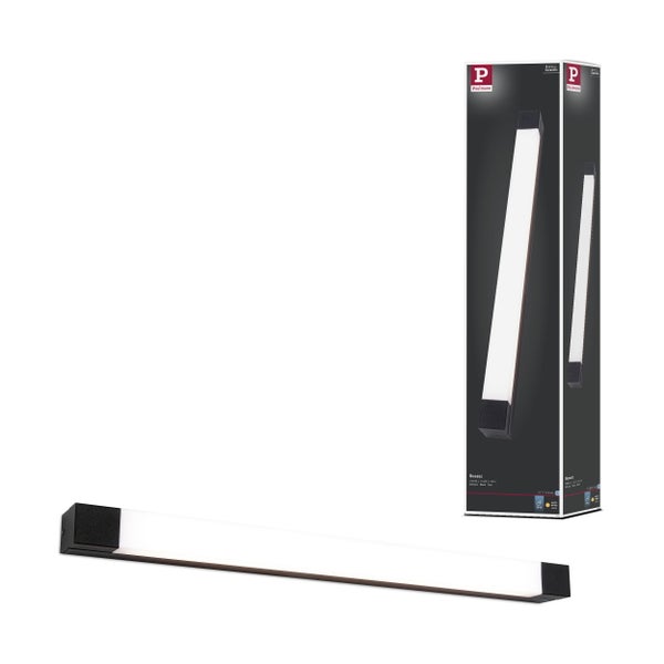 Selection Bathroom LED Spiegelleuchte Quasar IP44 3000K 900lm 230V 11,2W Schwarz
