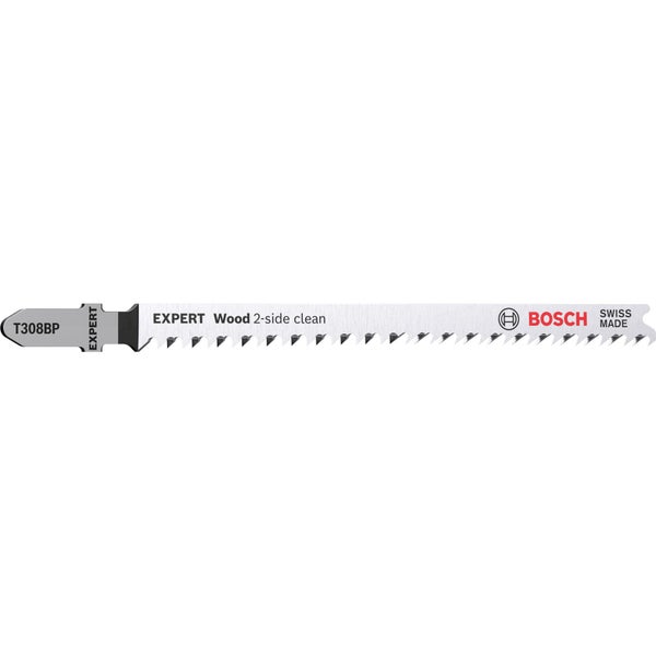 Bosch 5x Expert Wood 2-side clean T 308 BP Stichsägeblatt - 2608900558
