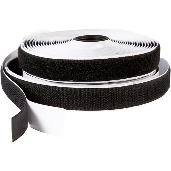 Klettbandrolle mit Kleberücken