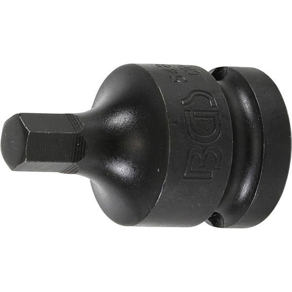 BGS Kraft-Bit-Einsatz Antrieb Innenvierkant 12,5 mm (1/2) Innensechskant 8 mm - 5485-8