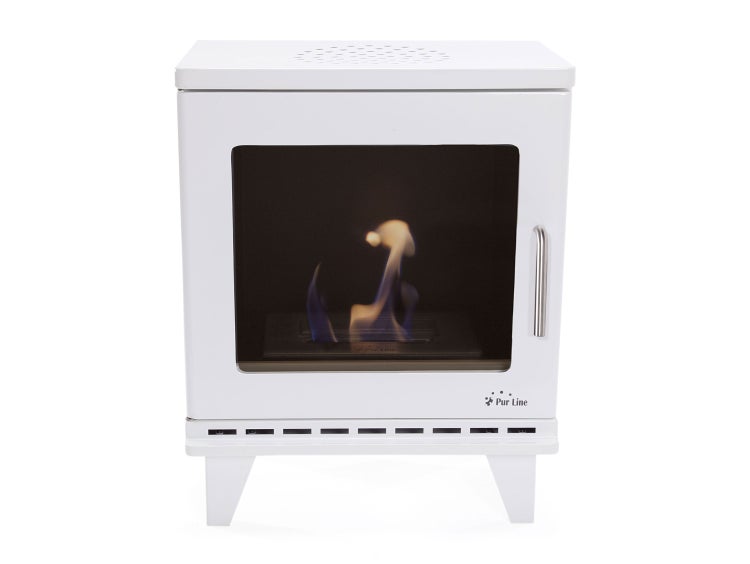Ethanolkamin mit Sichtfenster und Pur Line Logo
