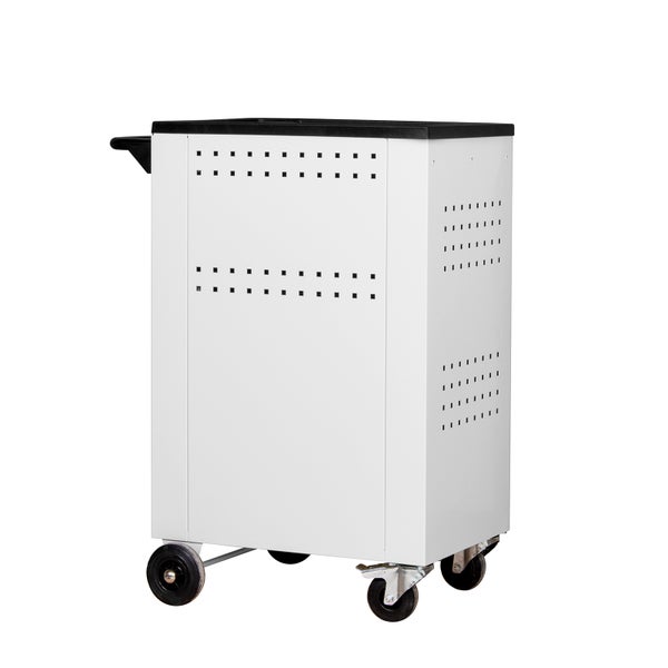 PROREGAL Werkstattwagen Cheetah | 6 Schubladen | HxBxT 96x61x45cm | Lichtgrau/Anthrazitgrau | Schubladenbox, Werkzeugschublade