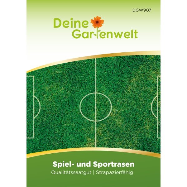 Spiel- und Sportrasen 45 g Samen von Deine Gartenwelt