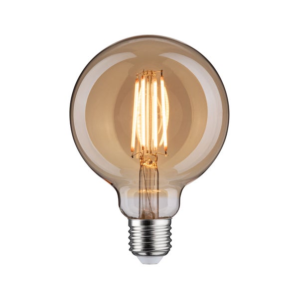 LED Filament Globe Lampe mit E27 Sockel und Glaskolben