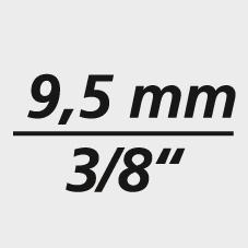 Stahlwille Steckschlüsseleinsatz 45 3/8″ 12-kant Schlüsselweite 24 mm - 2010024