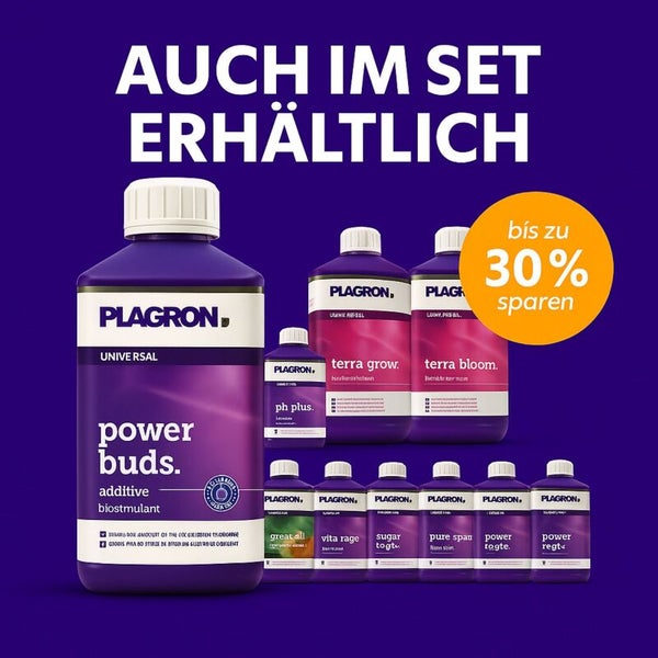 Plagron Düngemittelset zur Pflanzenversorgung und bis zu 30 Prozent sparen