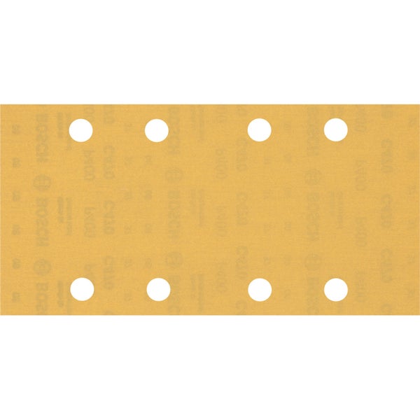 Bosch 10x Expert C470 Schleifpapier mit 8 Löchern für Schwingschleifer 93 x 186 mm G 400 - 2608900859