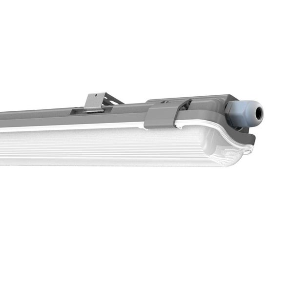 LED-Lichtleiste mit Röhren - IP65 - Weiß - 18W - 1700 Lumen - 6400K - 120CM