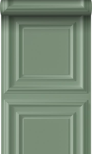Origin Wallcoverings Tapete Holzwandverkleidung Graugrün - 53 cm x 10.05 m - 347830
