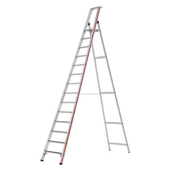 Aluminium-Sprossenleiter im A-Format