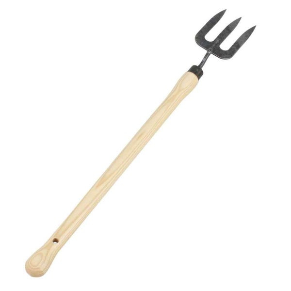 Pflanzgabel mit Knopfstiel (Holz)