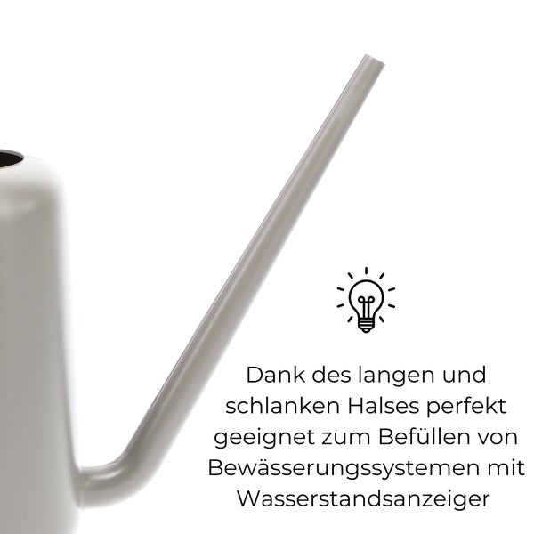 Gießkanne Zimmerpflanzen 3,8 L Indoor Kunststoff Drinnen Design Blumengießkanne