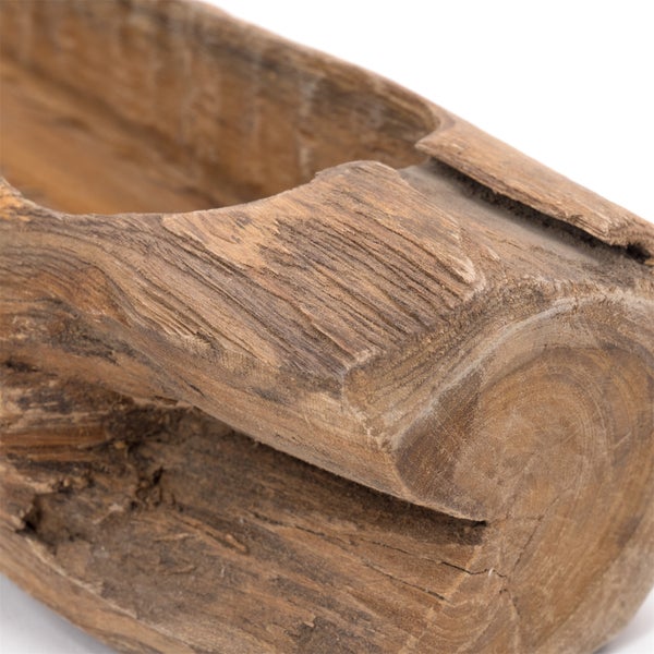 Holz-Schale  Fiore 40 Teakholz naturfarben