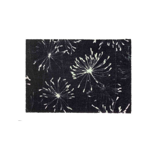 Fußmatte mit Blumenmuster