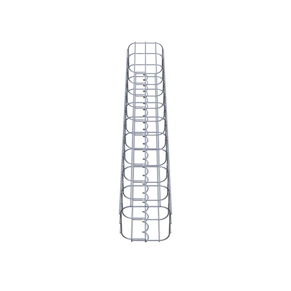 Gabionensäule 17 x 17 cm, MW 5 x 10 cm eckig - Höhe: 1,10 m