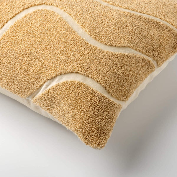 Ciri Kissenbezug - Organisch 30x50 cm, Beige