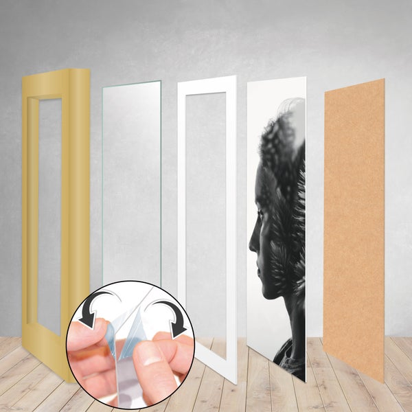 bomoe Emotion Bilderrahmen MDF Gold (30tlg)