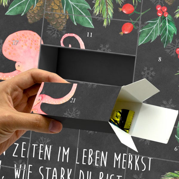Mr. & Mrs. Panda Befüllbarer Adventskalender Tintenfisch - Schwarz