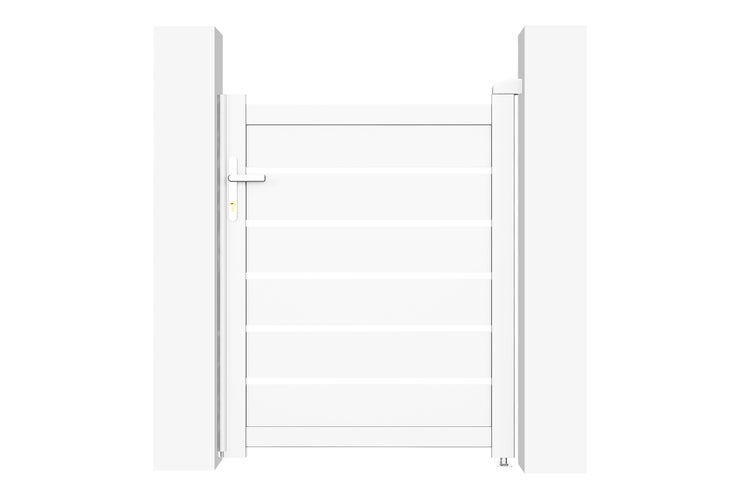 VOGEL 400B120 Flügeltor-Paket + VOGEL 100P120 Weißes Tor