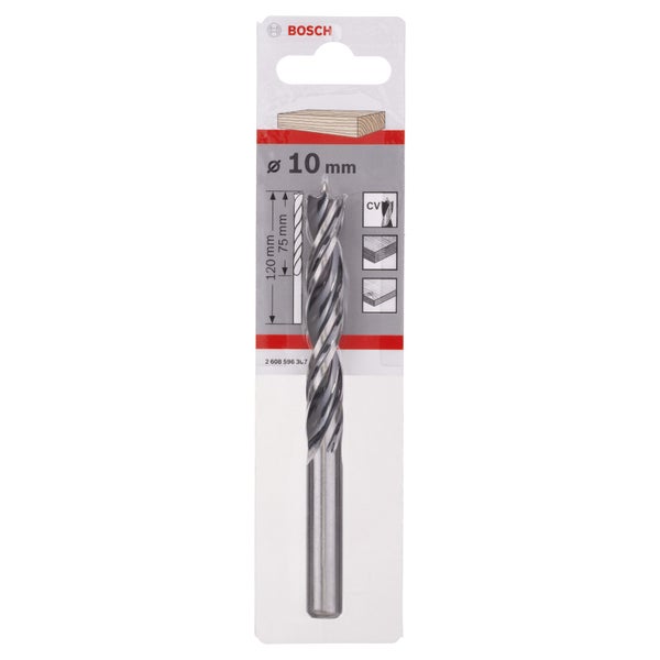 Bosch 1x Holzspiralbohrer Standard D= 10 - 2608596307