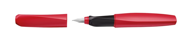 Pelikan Füller Twist Fiery Red Feder F, Rechts- und Linkshänder