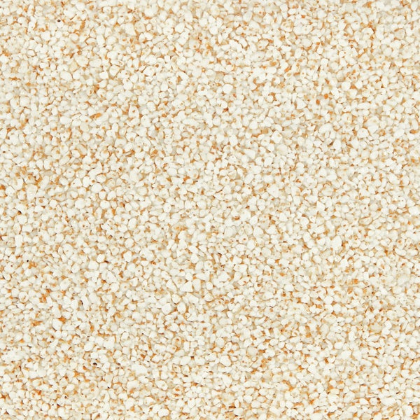 Nahaufnahme von Dämmgranulat