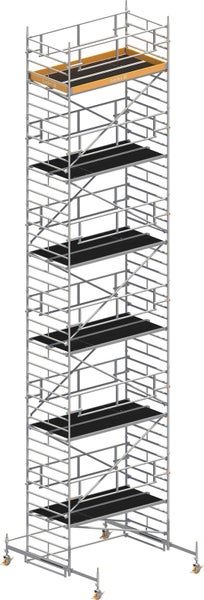 Fahrgerüst mit mehreren Arbeitsbühnen