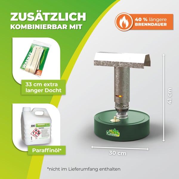 Paraffin Gewächshausheizung Warmax Power 4 300 Watt