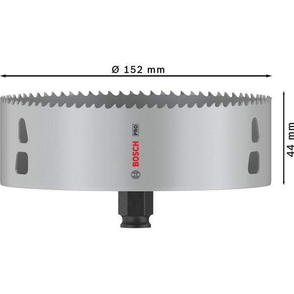 Bosch PRO Multi Material PC Plus Lochsäge 152 mm - 2608594419