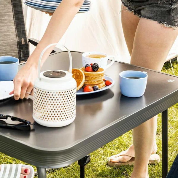 Travellife Alba Campingtisch Aluminium grau 115